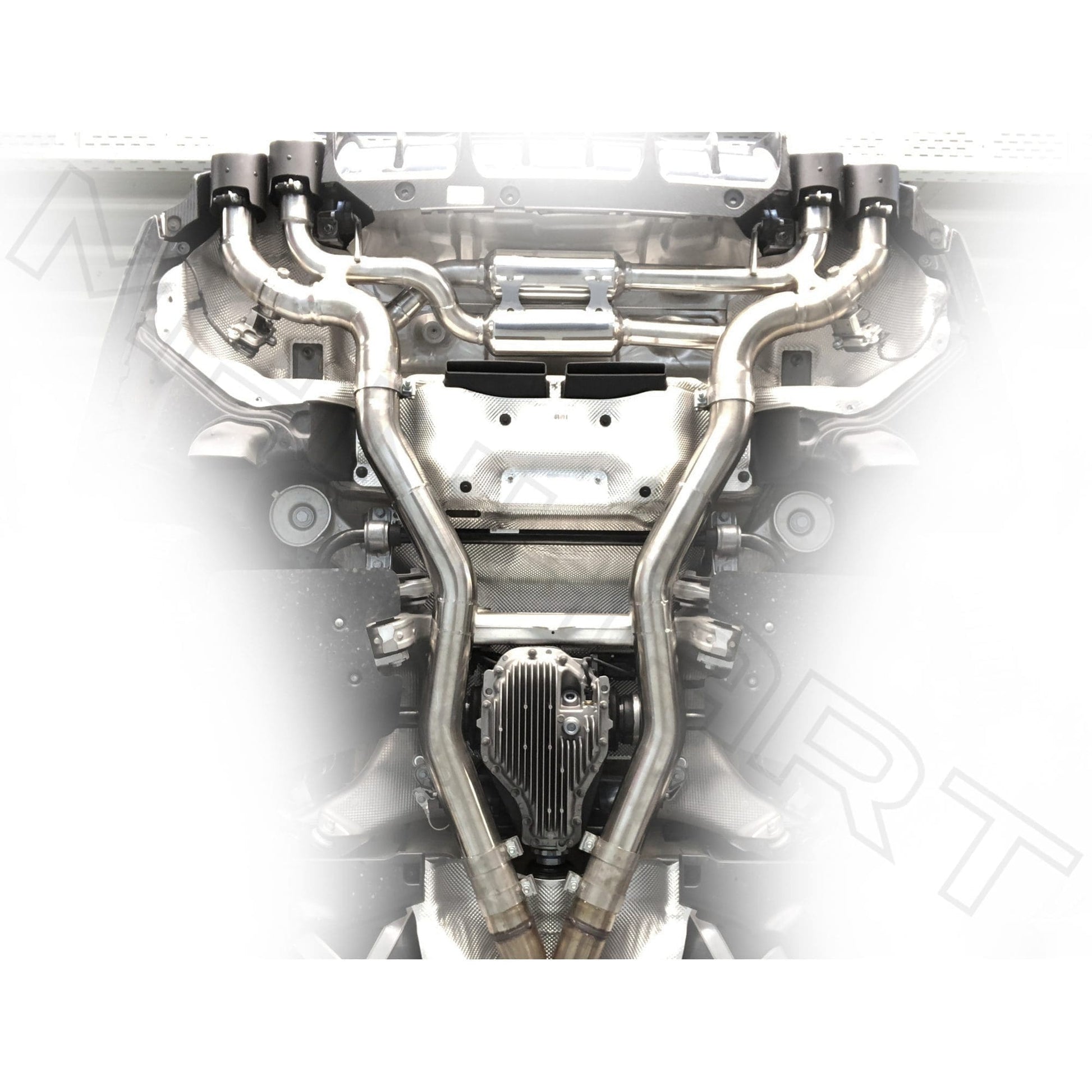 MANHART MH5F9011103_M5 SLIP-ON RACE EXHAUST FOR BMW F90 M5 (COMPETITION / CS) WITH VALVE CONTROL