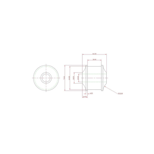 SuperPro SPF5373K Charger Lower Control Outer Bush KT