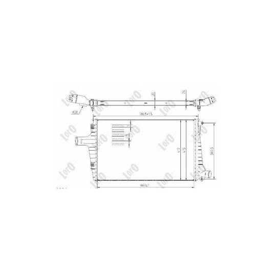 Abakus 0030180013 Intercooler | ML Performance UK