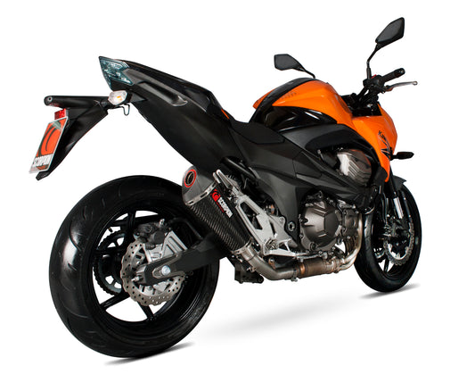 Scorpion RKA104CEO Kawasaki Z800 E Serket Taper Slip-On - Carbon Fibre Sleeve | ML Performance UK UK