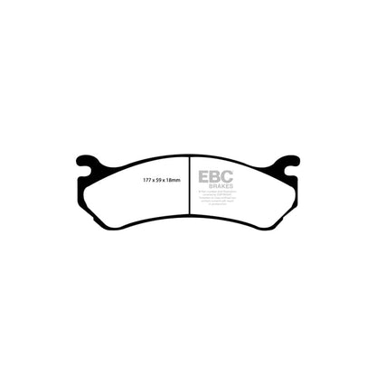 EBC PDKF326 Cadillac Chevrolet Gmc Ultimax Front Brake Pad & Plain Disc Kit 2 | ML Performance UK Car Parts