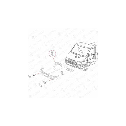 Covind 038/ 99 Bumper Bracket For Iveco Daily | ML Performance UK