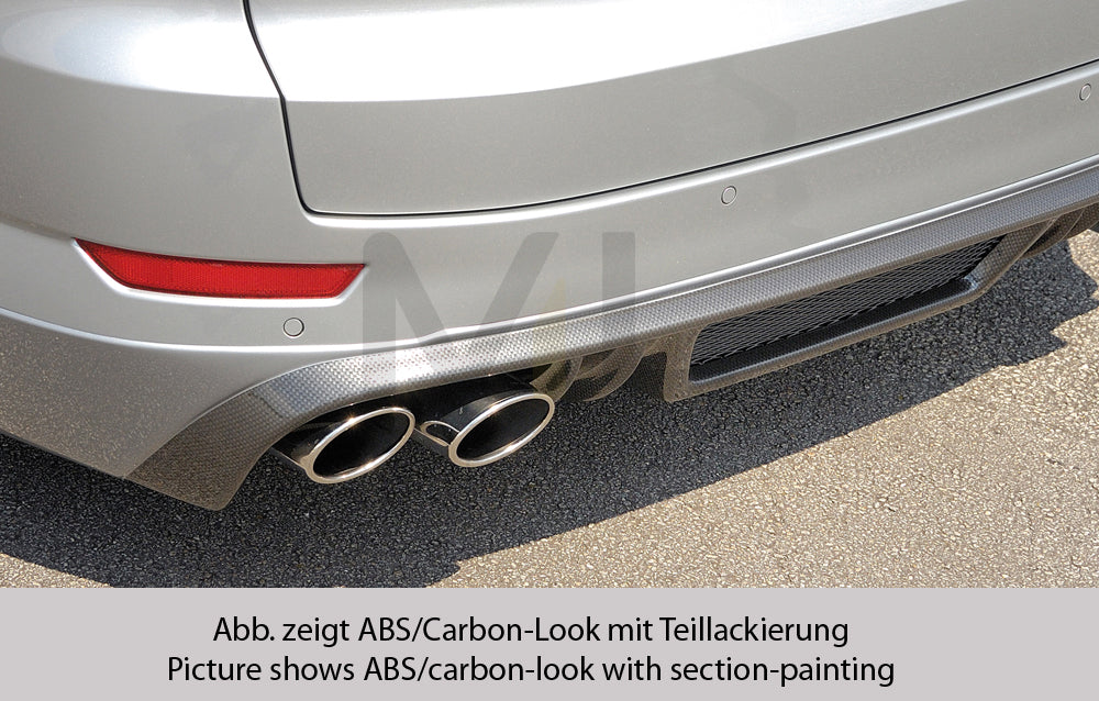 Rieger 00099113 Ford BA7 Mondeo Rear Diffuser 7 | ML Performance UK Car Parts