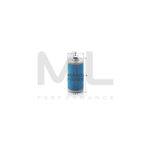 MANN-FILTER H 943/7 x Oil Filter with seal, Filter Insert | ML Performance Car Parts