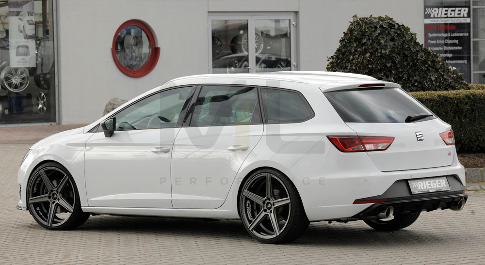 Rieger 00088104 SEAT 5F Leon FR Rear Diffuser 7 | ML Performance UK Car Parts