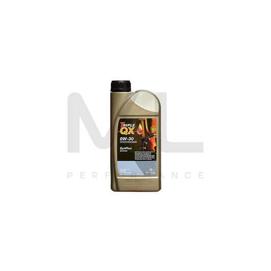 TRIPLE QX Fully Synthetic Engine Oil 0W-30 - 1Ltr Engine Oil ML Performance UK ML Car Parts