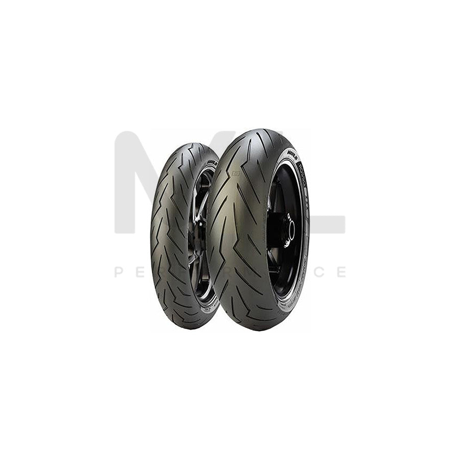 Pirelli DIABLO ROSSO™ 3 190/50 ZR17 73W Motorcycle Summer Tyre | ML Performance UK Car Parts