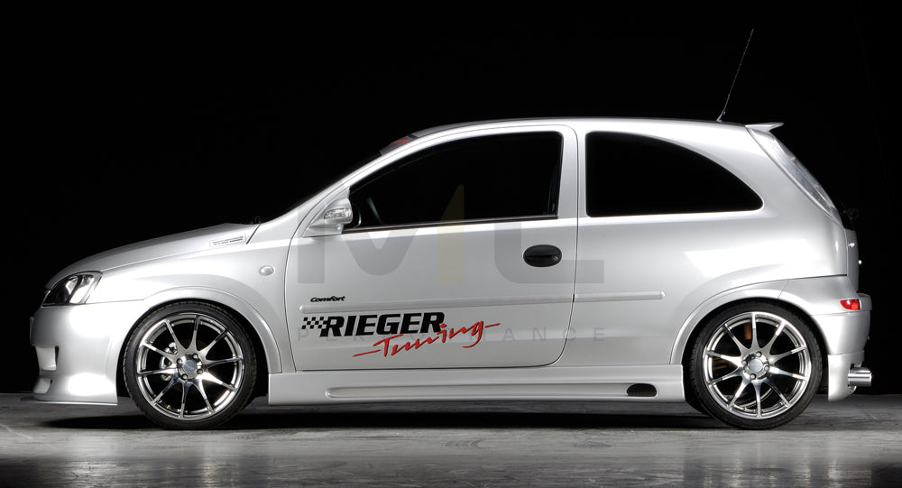 Rieger 00058926 Opel Corsa C Side Skirt 2 | ML Performance UK Car Parts