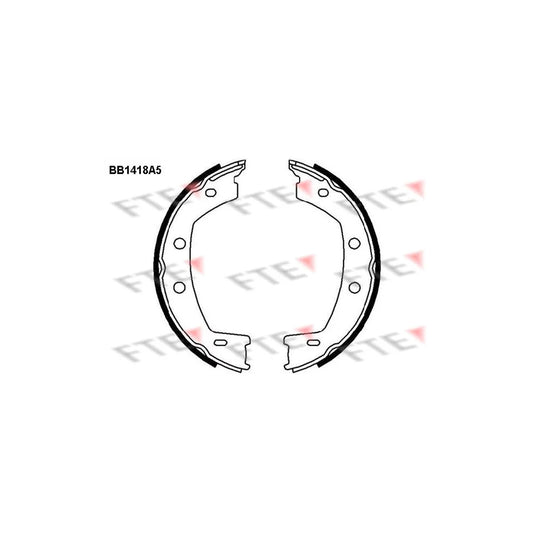 Fte 9100146 Handbrake Shoes For Land Rover Freelander 2 Off-Road (L359) | ML Performance UK Car Parts