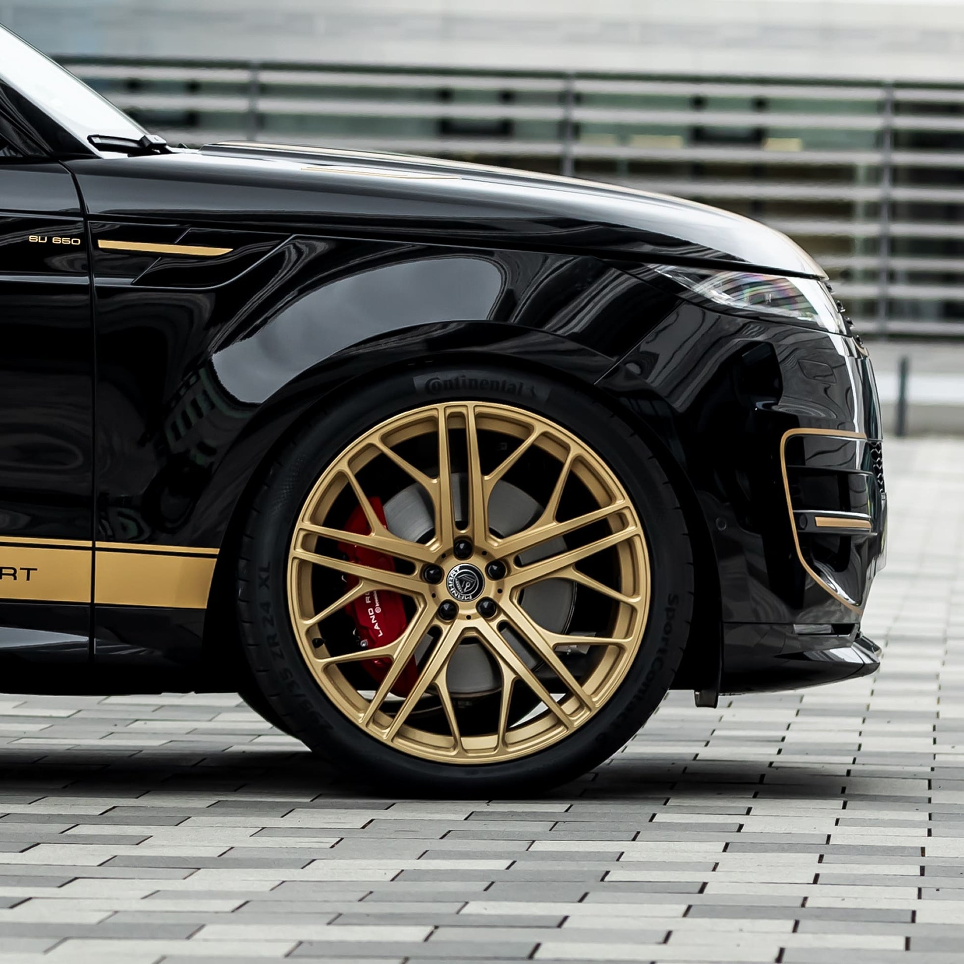 MANHART MHRSPOFL22105 FORGED LINE RIM SET FOR RANGE ROVER SPORT P530 (FIRST EDITION)  MATTE GOLD