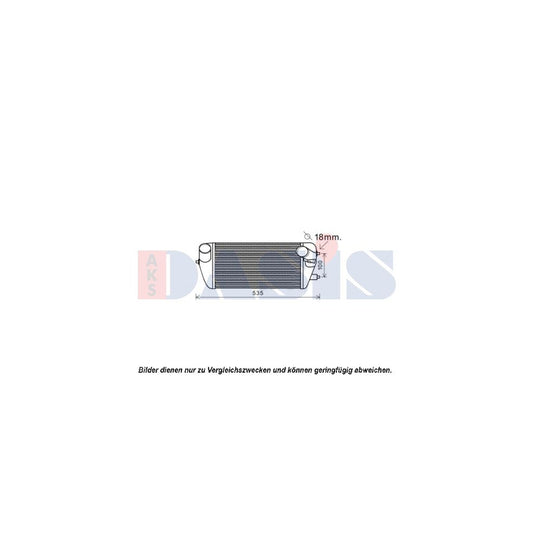 AKS Dasis 517008N Intercooler For Kia Sedona II (Vq) | ML Performance UK