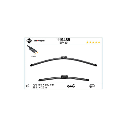 Swf 119489 Wiper Blade | ML Performance UK Car Parts