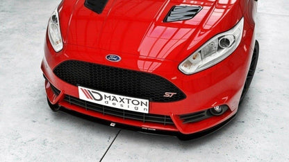 Maxton Design Ford Fiesta ST MK7 (Facelift) Front Splitter V.3