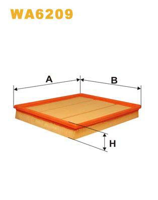 WIX Filters WA6209 Air Filter For Ford Scorpio