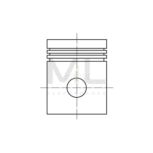 MAHLE ORIGINAL 082 23 00 Piston 93,4 mm | ML Performance Car Parts