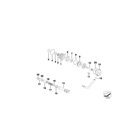 Genuine BMW 23008419473 Magnet GBX RETAINER (Inc. M6 GT3) | ML Performance UK Car Parts