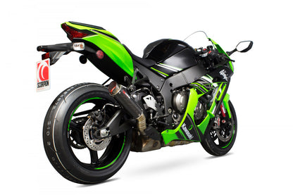 Scorpion KA1012CEM Kawasaki Rp1-Gp Slip-On (Ninja ZX-10R / ZX-10RR / ZX-10R SE) | ML Performance UK UK