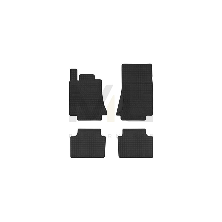 FROGUM Tailored 401730 Floor mat set for ALFA ROMEO Giulia Saloon (952) Elastomer, Front and Rear, Quantity: 4, Black | ML Performance Car Parts