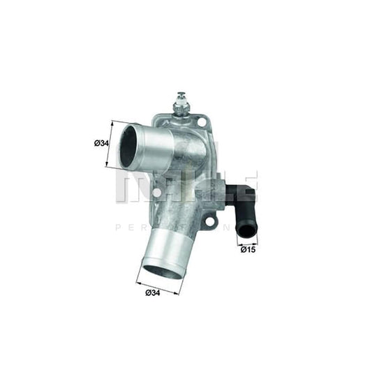 MAHLE ORIGINAL TI 117 80D Engine thermostat for FIAT FIORINO Opening Temperature: 80��C, with seal | ML Performance Car Parts