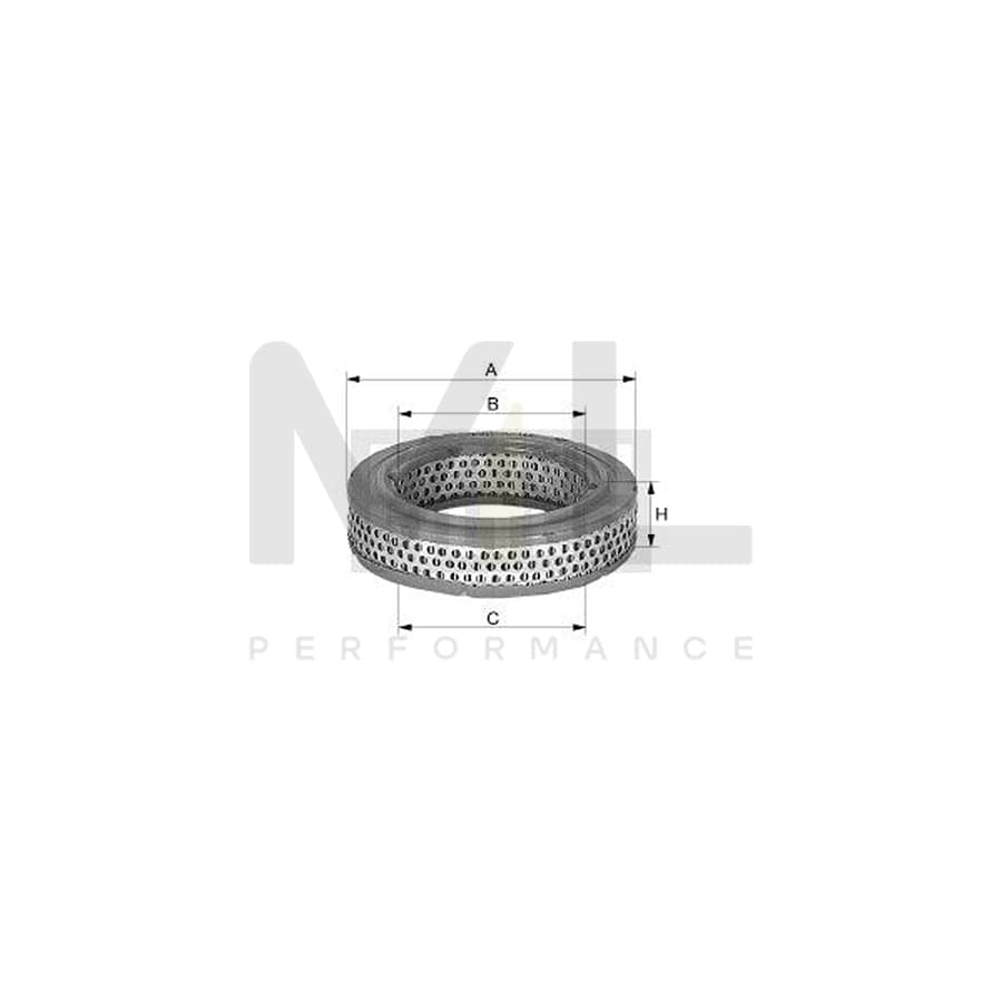 MANN-FILTER C 2135 Air Filter Filter Insert | ML Performance Car Parts