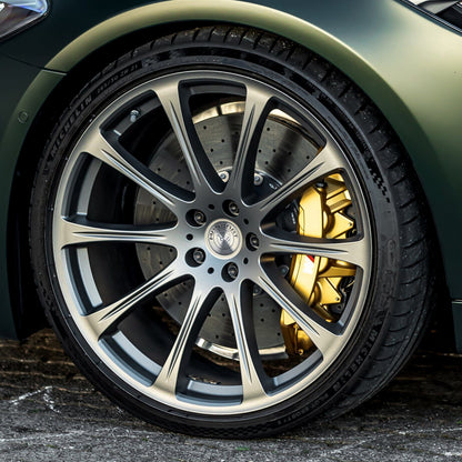 MANHART MHTENSPOKE1100 FOR BMW 5 SERIES  TEN-SPOKE RIM SET  MATTE SILVER GREY