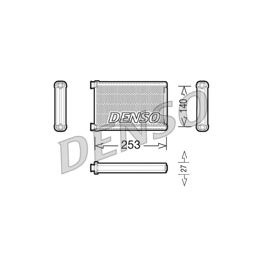 Denso DRR05005 Drr05005 Heater Matrix | ML Performance UK