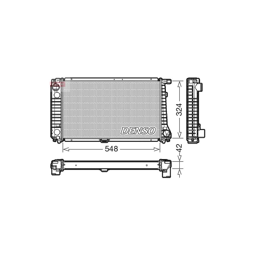 Denso DRM05016 Drm05016 Engine Radiator For Bmw 3 Series | ML Performance UK