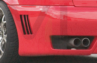 Rieger 00055059 Audi B5 A4 Rear Bumper 3 | ML Performance UK Car Parts