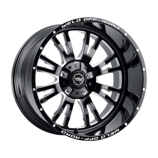 Weld W15809070575-P2 Slingblade W158 Wheel 20x9 5x150 ET20 BS5.75 Gloss Black MIL
