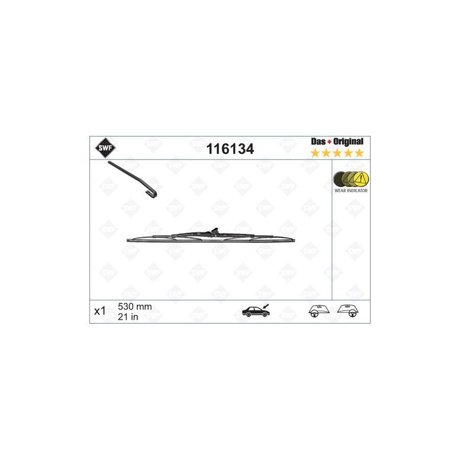 Swf Original 116134 Wiper Blade | ML Performance UK Car Parts