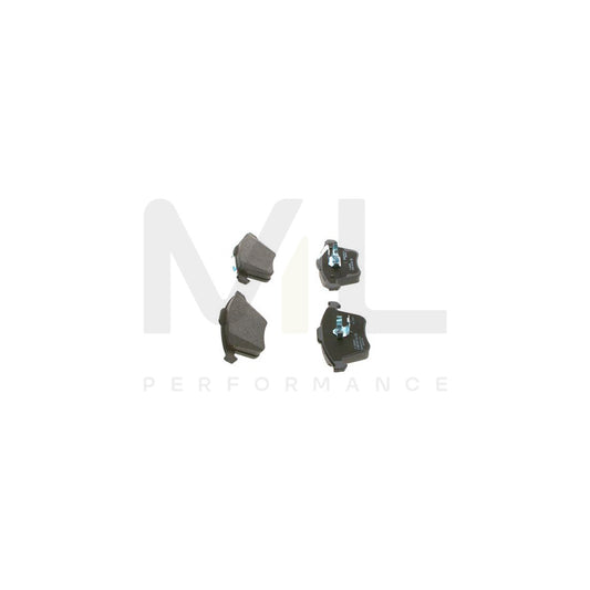 Bosch 0986494492 Brake Pad Set With Anti-Squeak Plate, With Piston Clip BP1413 | ML Performance Car Parts