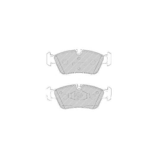 Ferodo Sl Fsl1725 Brake Pad Set For Peugeot 407 Incl. Wear Warning Contact, With Brake Caliper Screws, With Piston Clip | ML Performance Car Parts