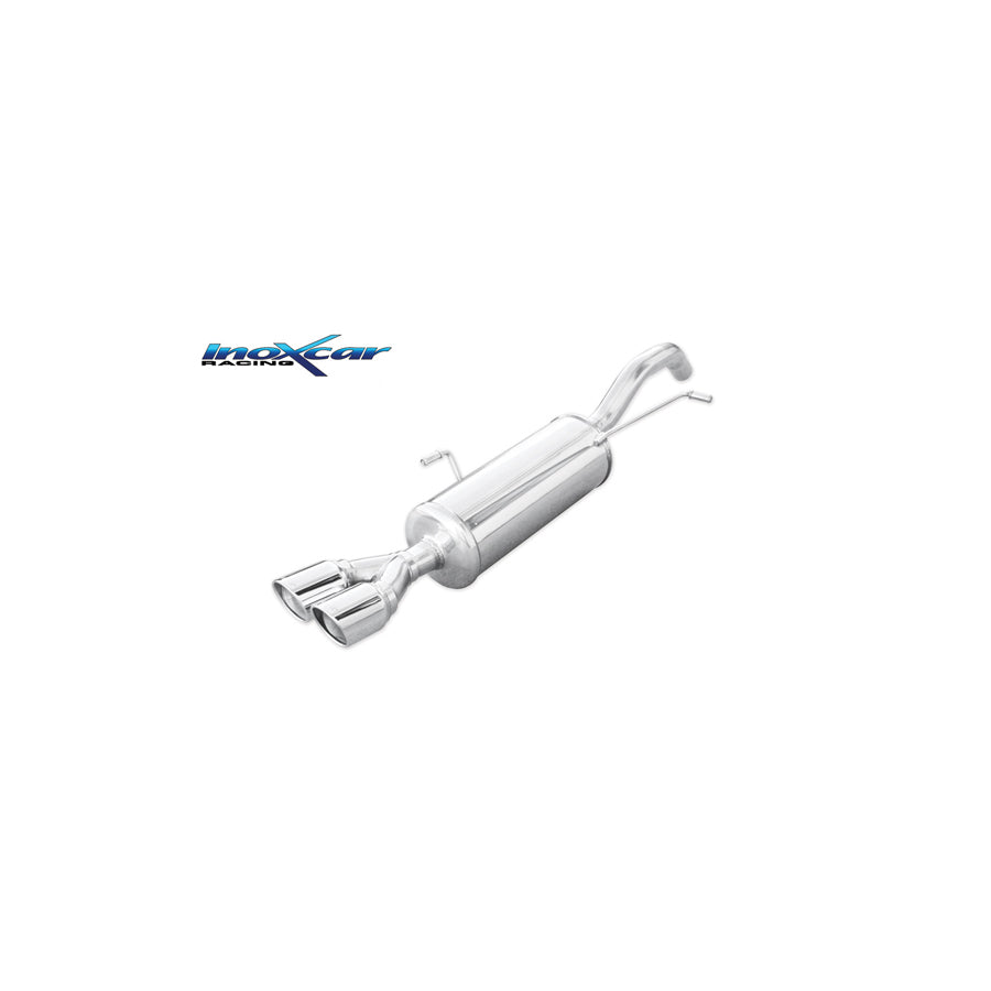 InoXcar PERCZ.01.XR80 Peugeot RCZ Stainless Steel Rear Exhaust | ML Performance UK Car Parts