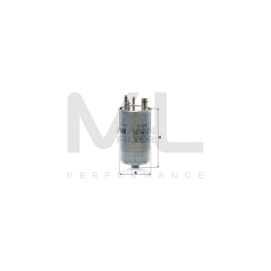 MANN-FILTER WK 853/20 Fuel filter In-Line Filter | ML Performance Car Parts