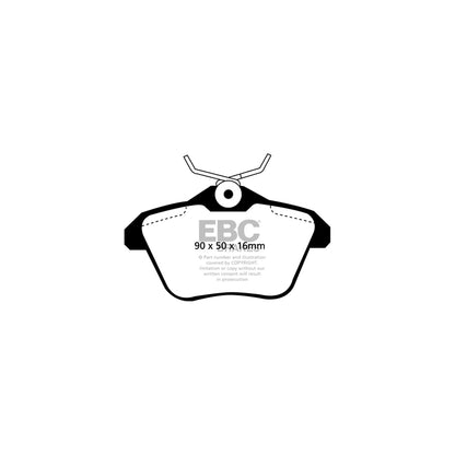 EBC PDKR015 Alfa Romeo 156 Ultimax Rear Brake Pad & Plain Disc Kit - Girling/TRW Caliper 2 | ML Performance UK Car Parts