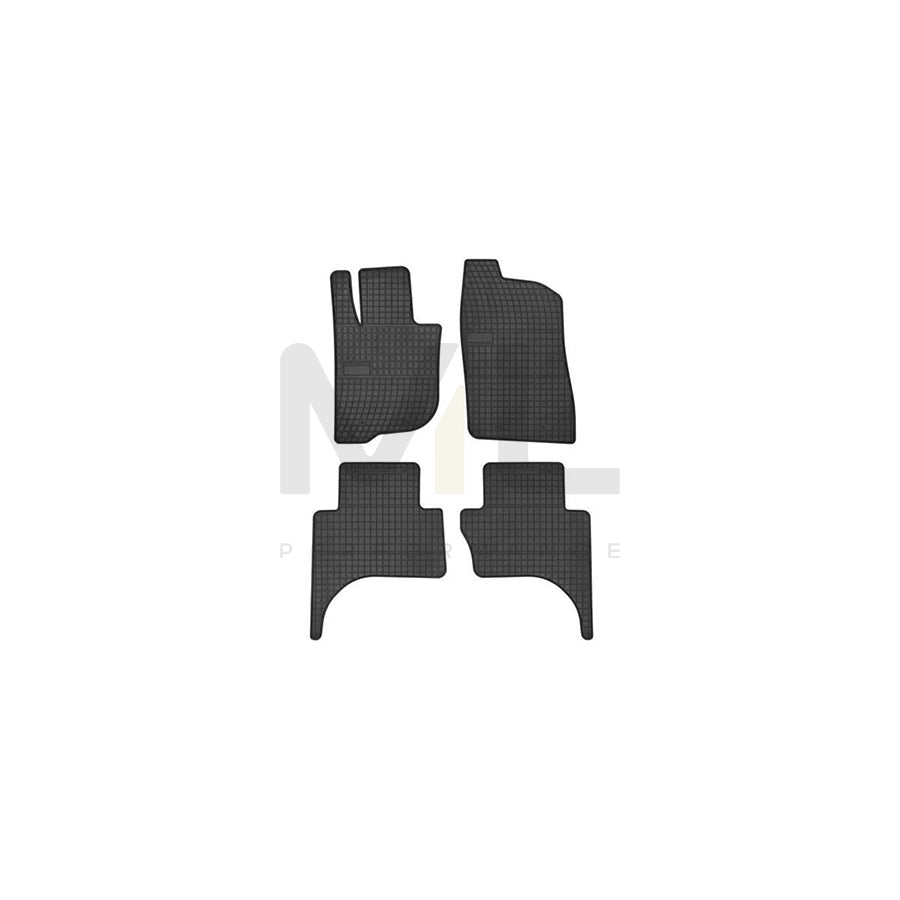 FROGUM Tailored 547679 Floor mat set Elastomer, Front and Rear, Quantity: 4, Black | ML Performance Car Parts