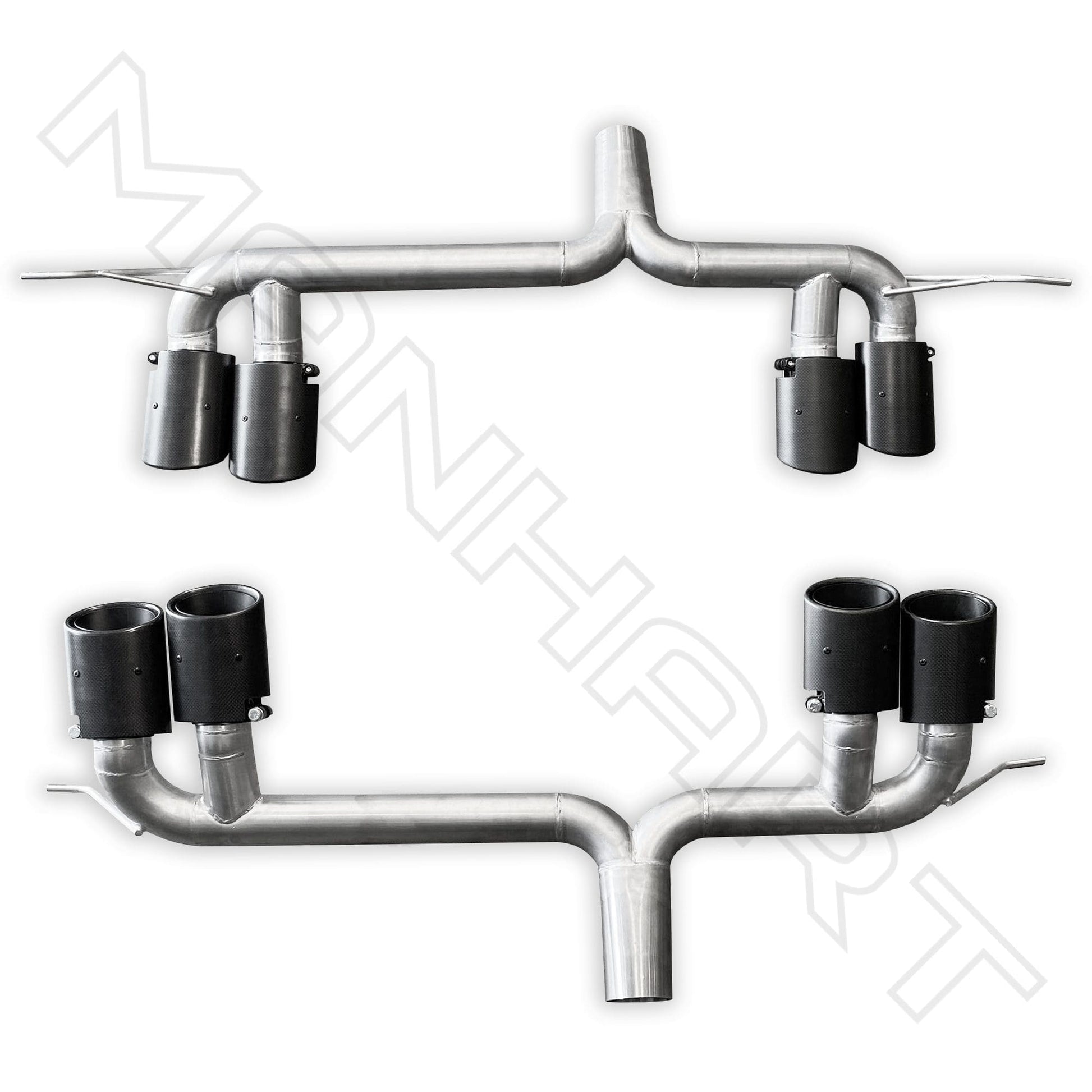 MANHART MH5DEF1000 SLIP-ON EXHAUST RACE FOR LAND ROVER DEFENDER P400