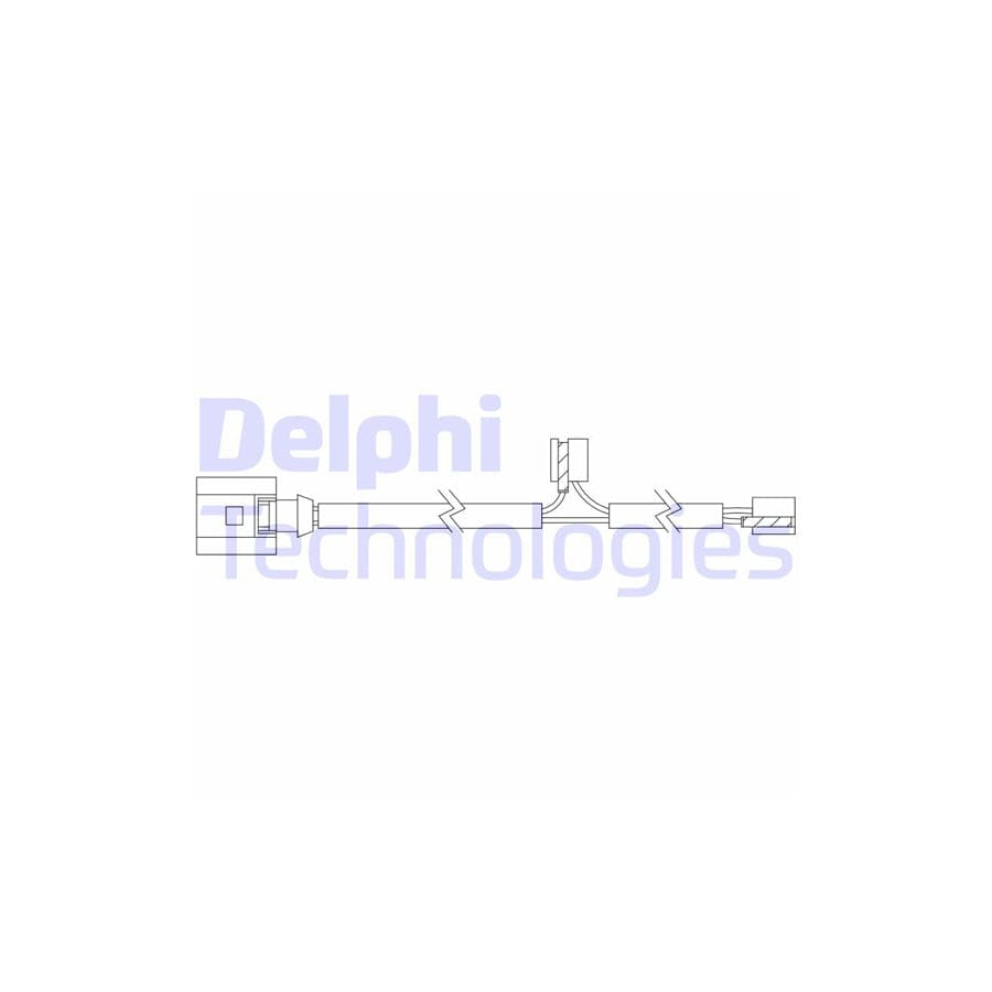 Delphi Lz0324 Brake Pad Wear Sensor