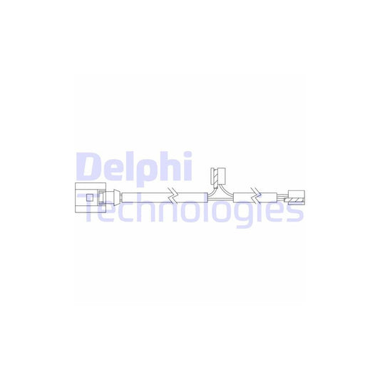 Delphi Lz0324 Brake Pad Wear Sensor