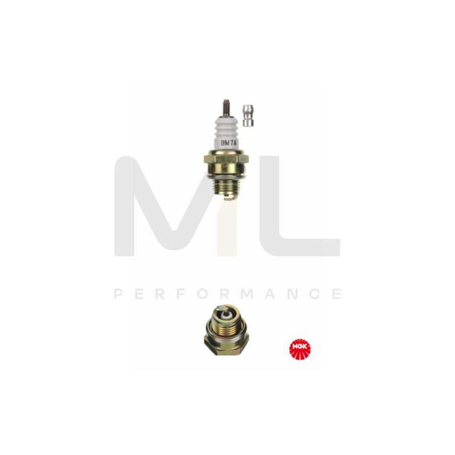 NGK BM7A (6521) - Standard Spark Plug / Sparkplug - Nickel Ground Electrode | ML Car Parts UK | ML Performance