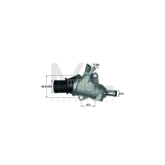 MAHLE ORIGINAL TM 7 105 Engine thermostat for AUDI A8 D2 (4D2, 4D8) Opening Temperature: 105��C, with seal | ML Performance Car Parts