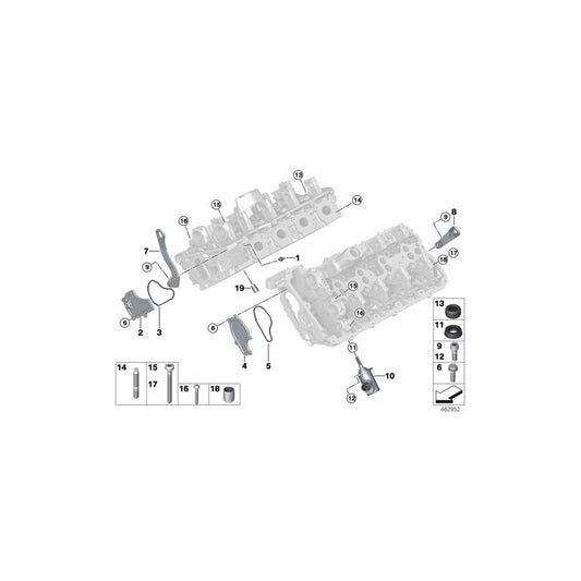 Genuine BMW 11128642383 G15 G11 G30 Non-Return Valve (Inc. 750LiX 4.0, X5 50iX & 750LiX 4.4) | ML Performance UK Car Parts