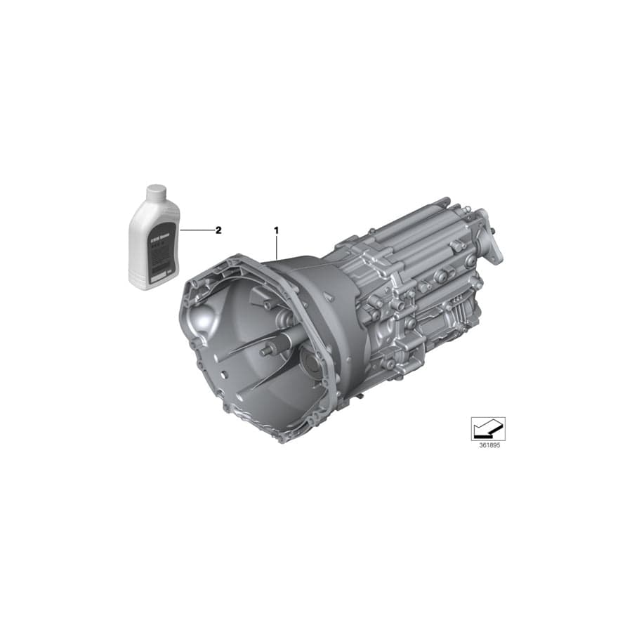 Genuine BMW 23002284300 F13 F06 6-Speed Manual Transmission GS6-53BZ - HJV (Inc. M5 & M6) | ML Performance UK Car Parts