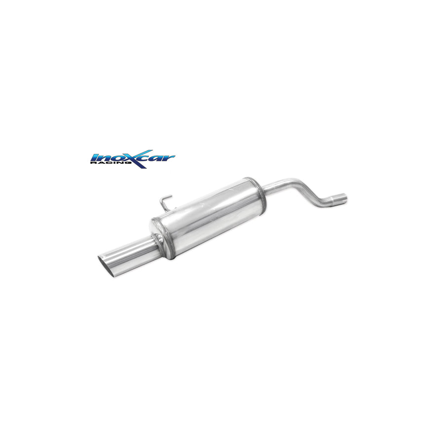 InoXcar RECL.07.90RA Renault Clio 2 Stainless Steel Rear Exhaust | ML Performance UK Car Parts
