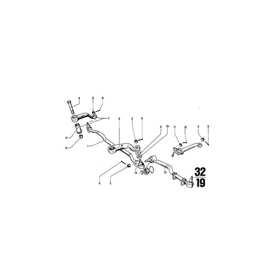Genuine BMW 32211115488  Rubber Mounting (Inc.  & 3.0Si) | ML Performance UK Car Parts