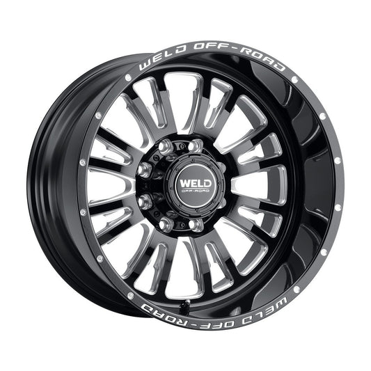 Weld W15809082575 Slingblade W158 Wheel 20x9 8x165.1 ET20 BS5.75 Gloss Black MIL
