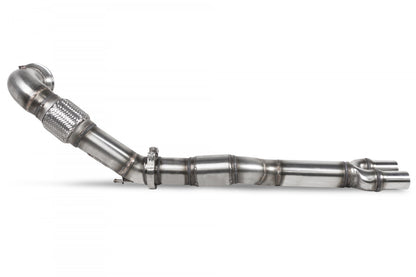 Scorpion SAUX077 Audi TT RS MK2 Downpipe With A High Flow Sports Catalyst | ML Performance UK UK