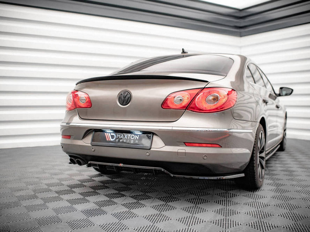 Maxton Design VW Passat CC (2008-2012) Central Rear Splitter (vertical Bars)