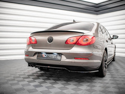 Maxton Design VW Passat CC (2008-2012) Central Rear Splitter (vertical Bars)