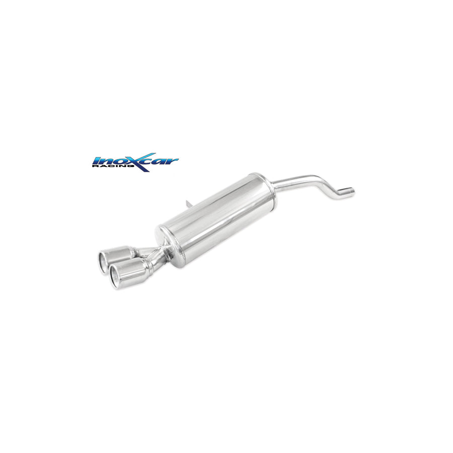 InoXcar RECL.27.D8 Renault Clio 3 Stainless Steel Rear Exhaust | ML Performance UK Car Parts